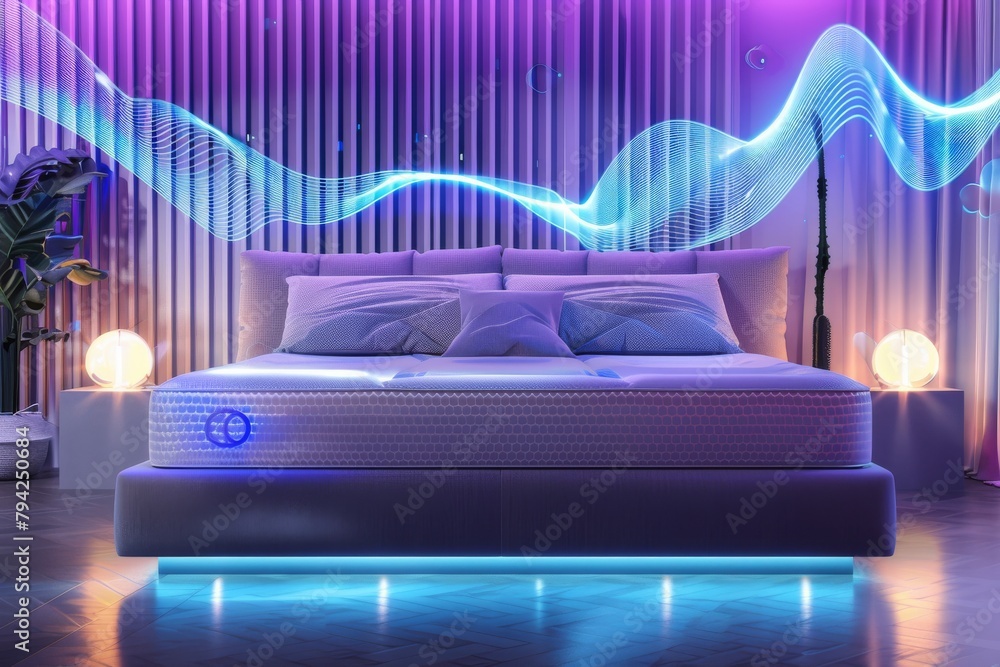 Poster personalized sleep technology in a high-tech bedding environment: experience ergonomic design and sl