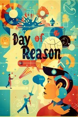 illustration with text to commemorate Day of Reason