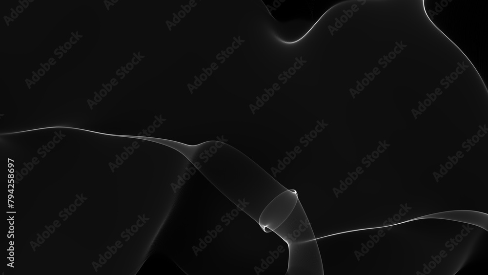 Poster abstract background simulating caustic effect