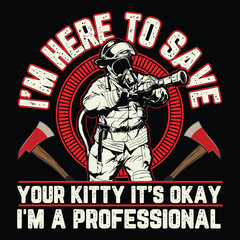 I’m here to save your kitty it’s okay I'm a professional