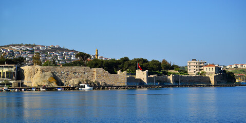 Obraz premium Foca Castle in Izmir, Turkey