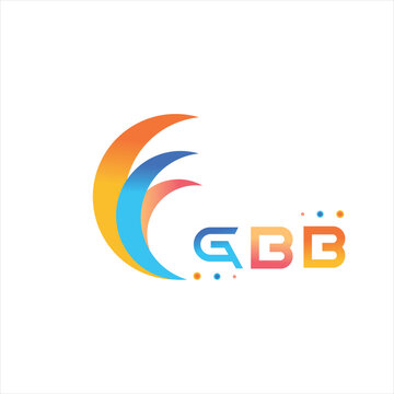 GBB letter technology Web logo design on white background. GBB uppercase monogram logo and typography for technology, business and real estate brand.
