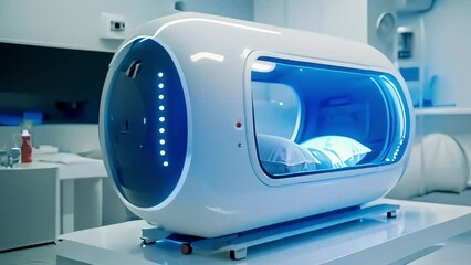 Medical capsule of health research, advanced diagnosis and treatment, improved patient care, pioneering innovation.