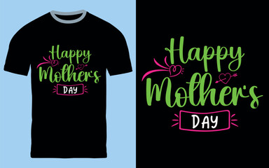 Mother's Day and Valentine mom T-Shirt Design