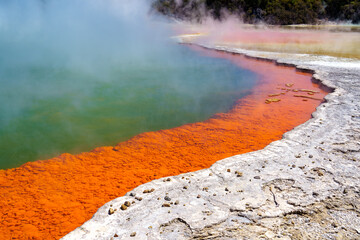 Champagne Pool Geothermal Lake