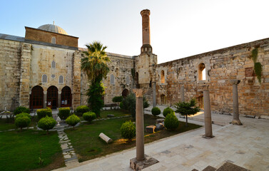 Located in Izmir, Turkey, Isa Bey Mosque was built in 1375. It is considered a masterpiece of...
