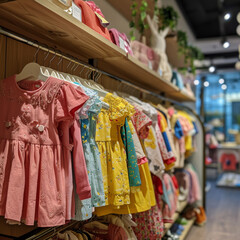 Children's Clothing Store Display

