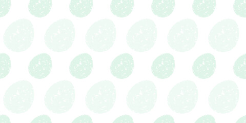 Cute illustration with colorful Easter eggs with watercolor texture, spring banner