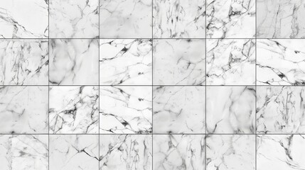 carrara marble tiles background, copy and text space, 16:9