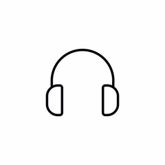 headphones music headset audio icon