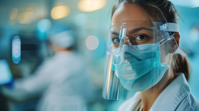 Medium shot of a nurse implementing isolation procedures with a patient, showcasing safety and expertise in preventing infection spread