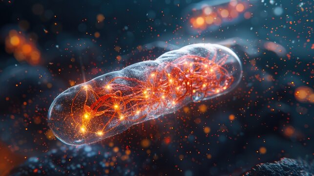 A small hemeprotein known as the cytochrome complex is loosely located near the inner membrane of the mitochondrion transferring electrons between Complexes III and IV