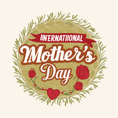 Happy Mother's Day Typography