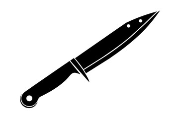 knife silhouette illustration