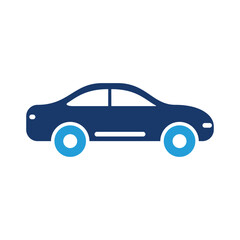 car solid icon vector design illustration