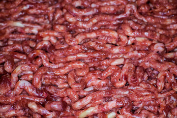 raw minced meat