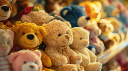 Soft toys for children. Soft bears