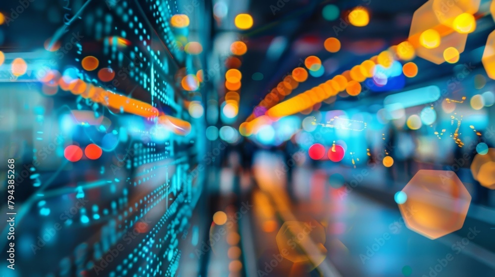 Poster a software system using ai to yze and interpret patterns of behavior in a transportation hub. .