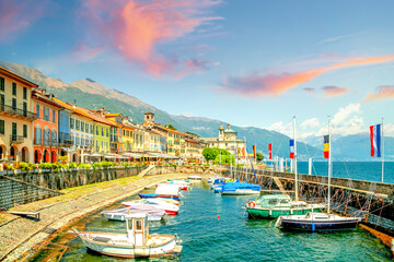 Hafen, Cannobio, Lago Maggiore, Italien 