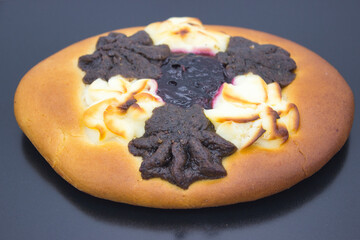 Delicious Berry Jam and Cream Cheese Danish