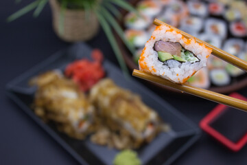 Sushi Selection with Chopsticks
