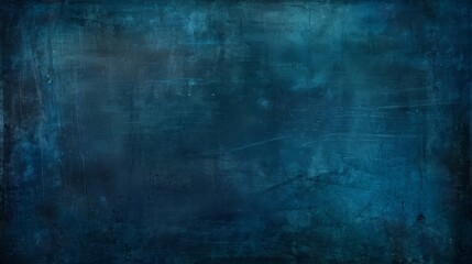 Obraz na płótnie Canvas Textured deep blue background with a grunge feel, suitable for abstract art themes or as a sophisticated backdrop.