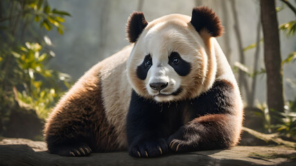 Fototapeta premium giant panda bear