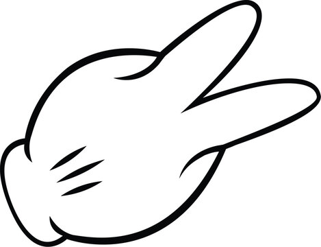 recommend clip art: Rock Paper Scissors - Mickey Mouse Hands, Mouse Hands, Mickey Mouse Gloves, Peace