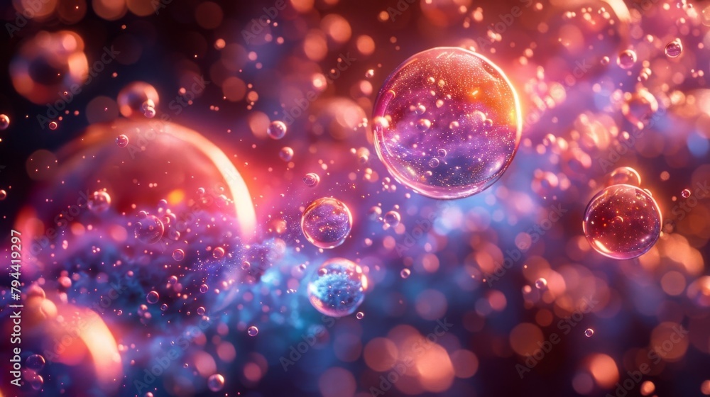 Poster an image of multiple parallel universes converging and overlapping representing the mindboggling con