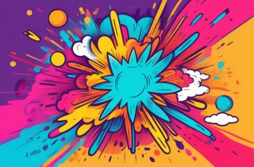 abstract colorful gradient background for design as banner, ads, and presentation concept