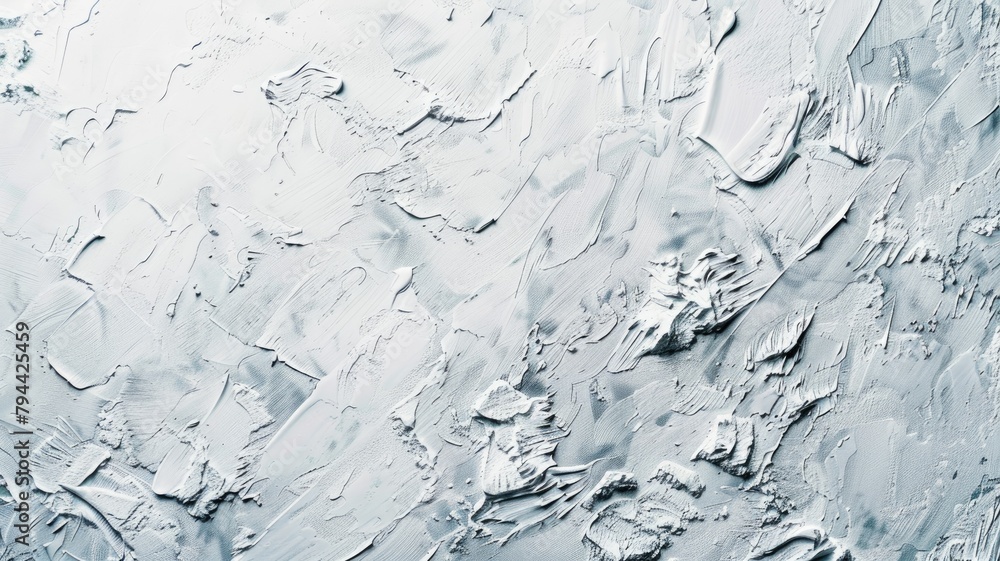 Poster close-up of gray textured surface with rough and smooth areas