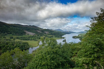 Queen's View Overlooking Loch Tummel