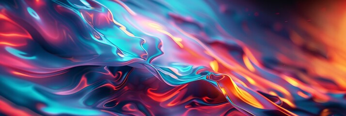 Surreal and futuristic wallpaper featuring swirling vortexes and pulsating neon colors, mesmerizing the viewer