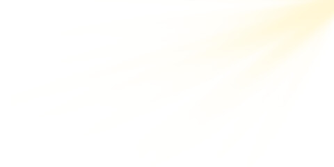 Lens flare sunlight light effect with no background. Stock png illustration