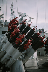 An anti-submarine rocket is a standoff weapon that uses a rocket engine to deliver a warhead, depth...