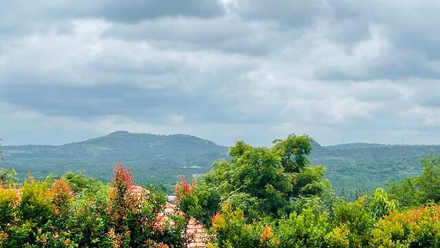 beautiful scenery of lalbagh botanical garden