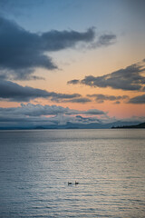 Fototapeta na wymiar Sunrise View over Lake Taupo