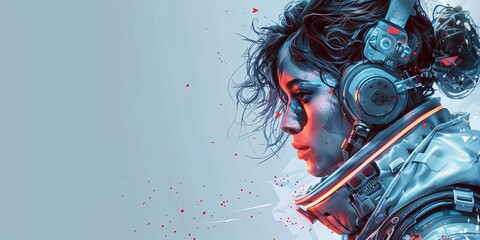 A character from the game. Website header or desktop wallpaper