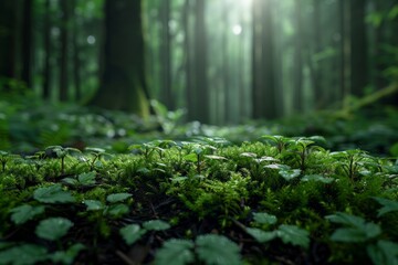 Sparse Forest Floor