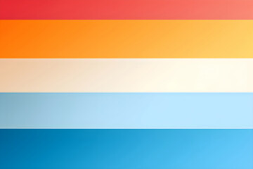 Gradient of warm to cool hues transitioning from red to blue