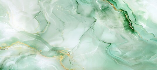 Obraz premium Serene Cyan and White Marble Stone Background: A Tranquil Canvas of Nature's Beauty, Perfect for Calm Reflection and Elegant Designs.