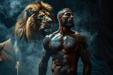 Guardian's Vigil in the Mist