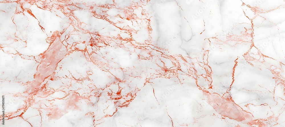 Poster red and white marble stone background: elegant contrast and natural patterns in a captivating displa