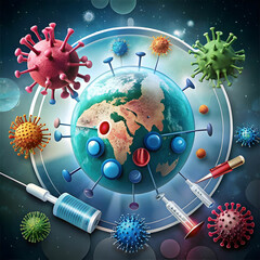 virus pandemic vaccine coronavirus covid transmiss