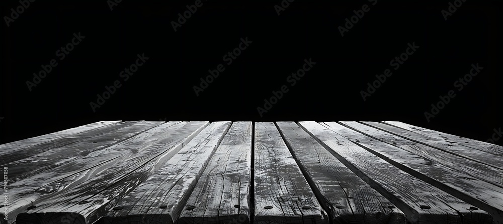 Poster dark wood planks: a rustic background for warmth and depth in your design projects