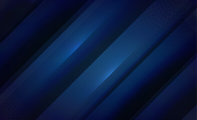 Midnight Blue Soft Vector Gradient Background for Design