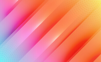 Colorful Vector Gradient Background with Vibrant Image for Design