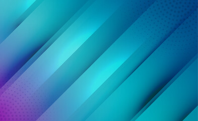 Abstract Blue and Cyan Gradient Vector Background Design