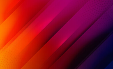 Orange and Pink Gradient Background Vector Illustration