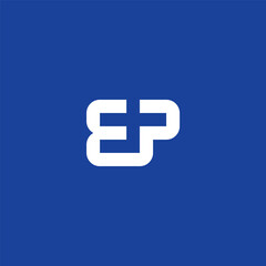 EP monogram logo. E & P logo.